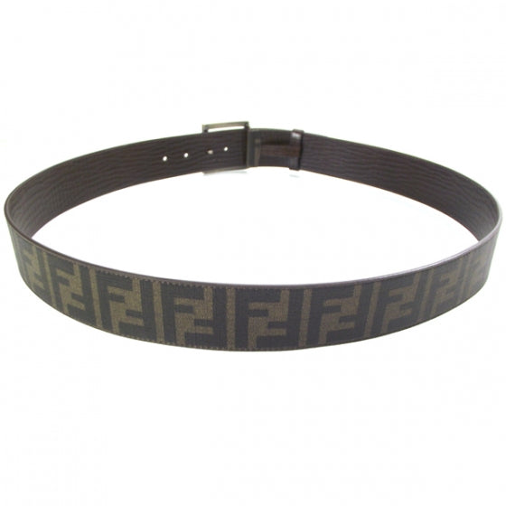 Fendi Zucca Spalmati FF Buckle Belt 115 46 Tobacco 2 of 7
