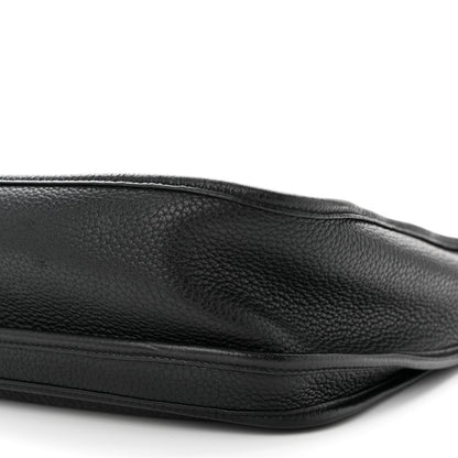 Hermes Taurillon Clemence Evelyne III GM Black 10 of 10