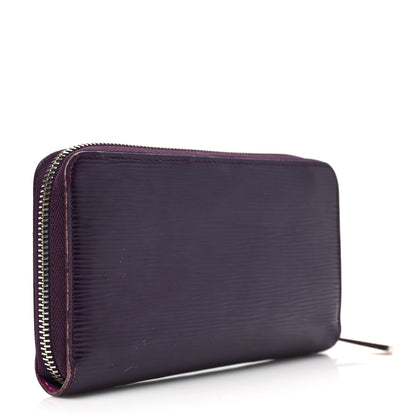 Louis Vuitton Epi Zippy Wallet Cassis 3 of 8