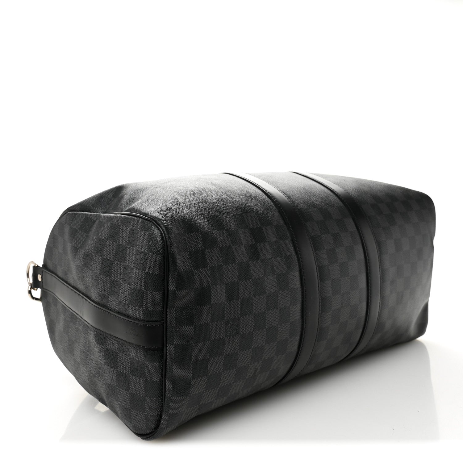 Louis Vuitton Damier Graphite Keepall Bandouliere 45 3 of 9