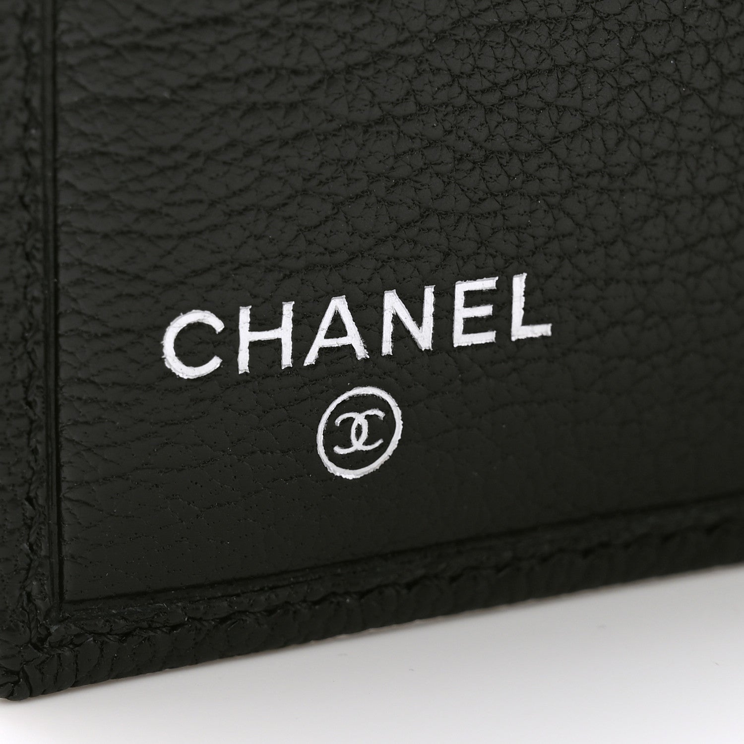 Chanel Goatskin Bi-Fold Wallet Black 6 of 9