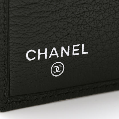 Chanel Goatskin Bi-Fold Wallet Black 6 of 9