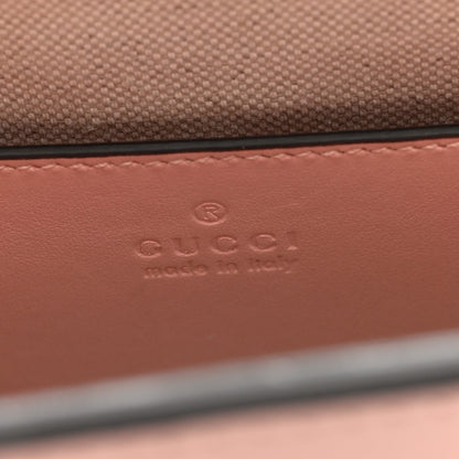 Gucci Calfskin GG Matelasse Small Slim Chain Shoulder Bag Perfect Pink Natural 6 of 10