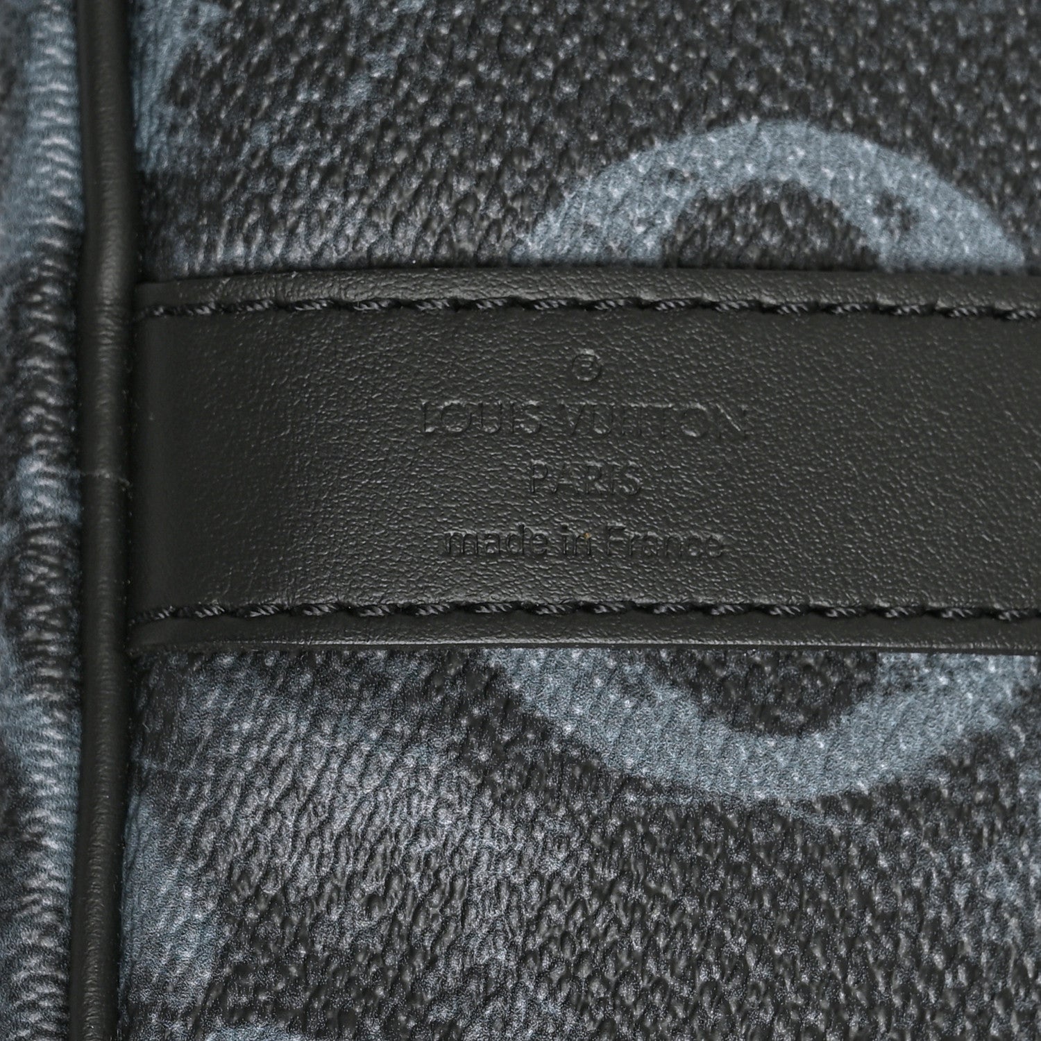 Louis Vuitton Monogram Pastel Keepall Bandouliere 50 Black 6 of 6