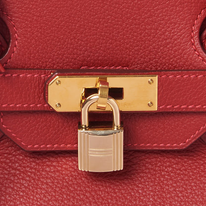 Hermes Togo Birkin 35 Rouge Vif 18 of 27