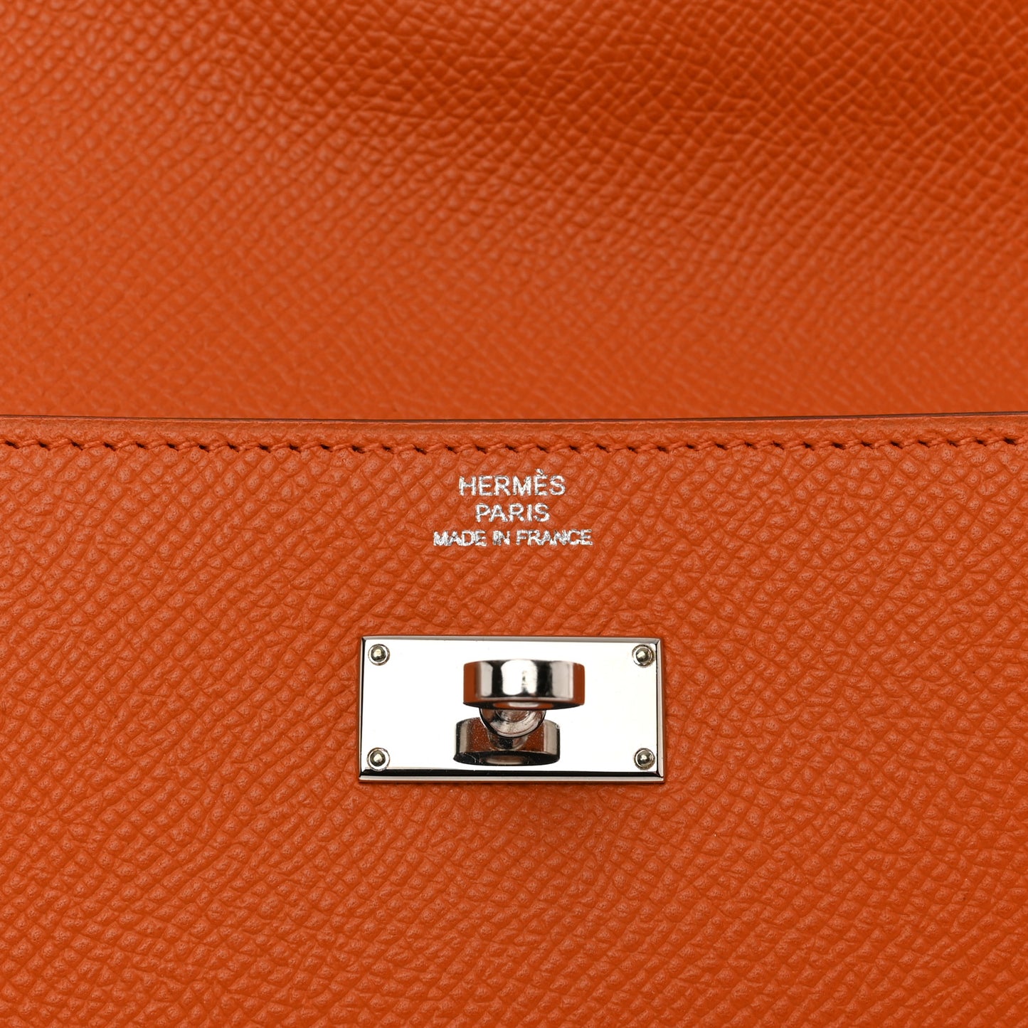 Epsom Kelly Longue Wallet Orange