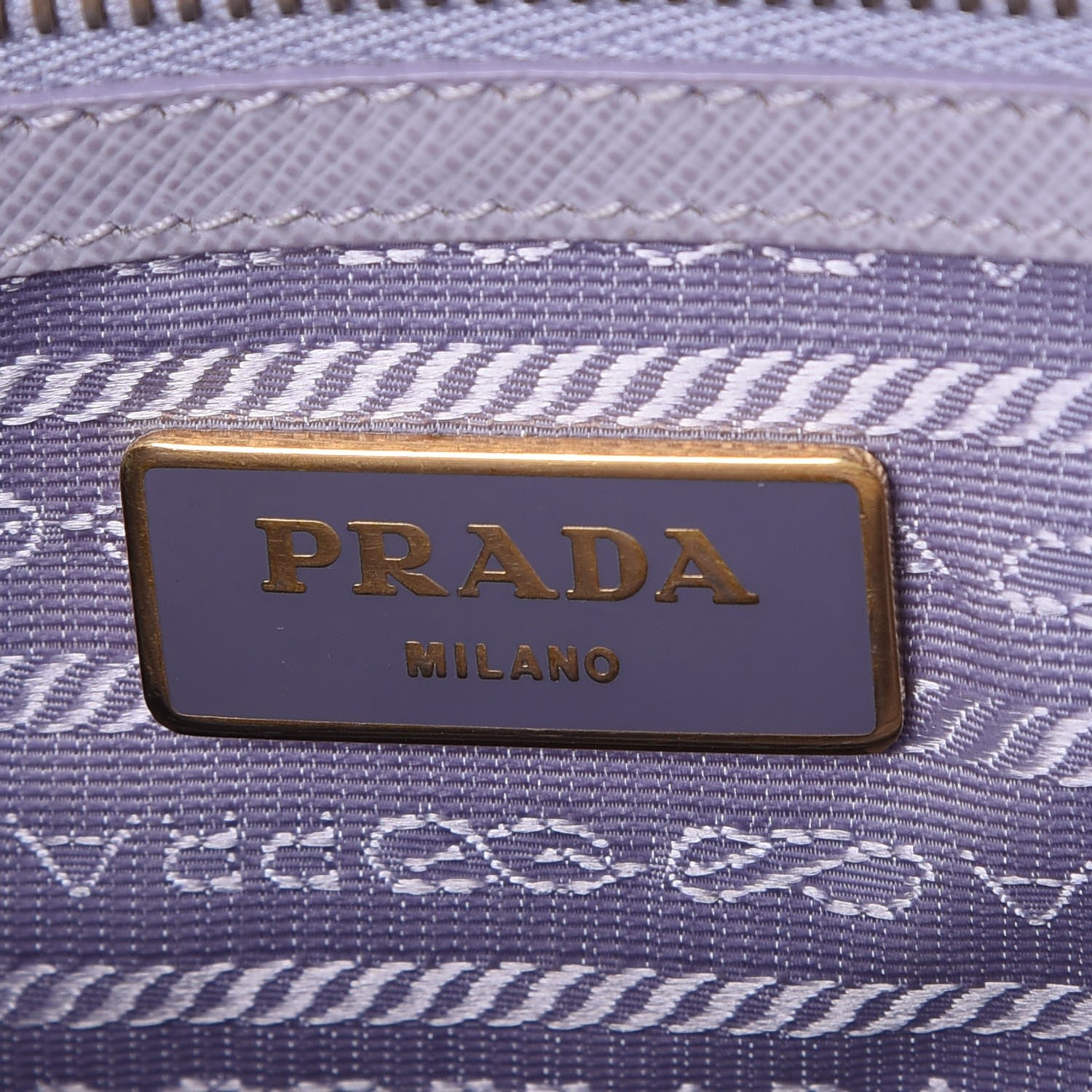 Prada Saffiano Small Galleria Double Zip Tote Glicine 6 of 15