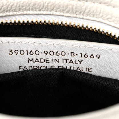 Balenciaga Chevre Gold Metallic Edge Hardware Mini City White 7 of 22