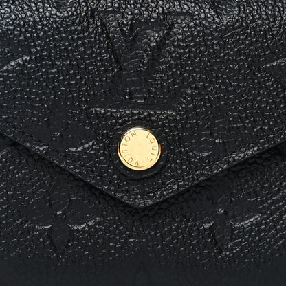 Louis Vuitton Empreinte Zoe Wallet Black 8 of 9