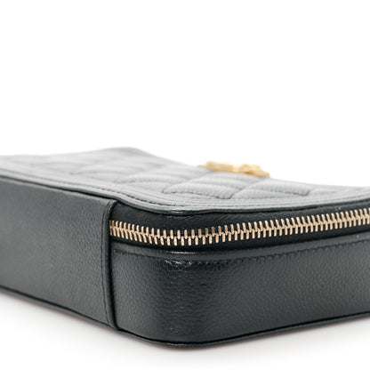 Chanel Caviar Quilted Small Boy Clutch With Chain Black 10 of 10