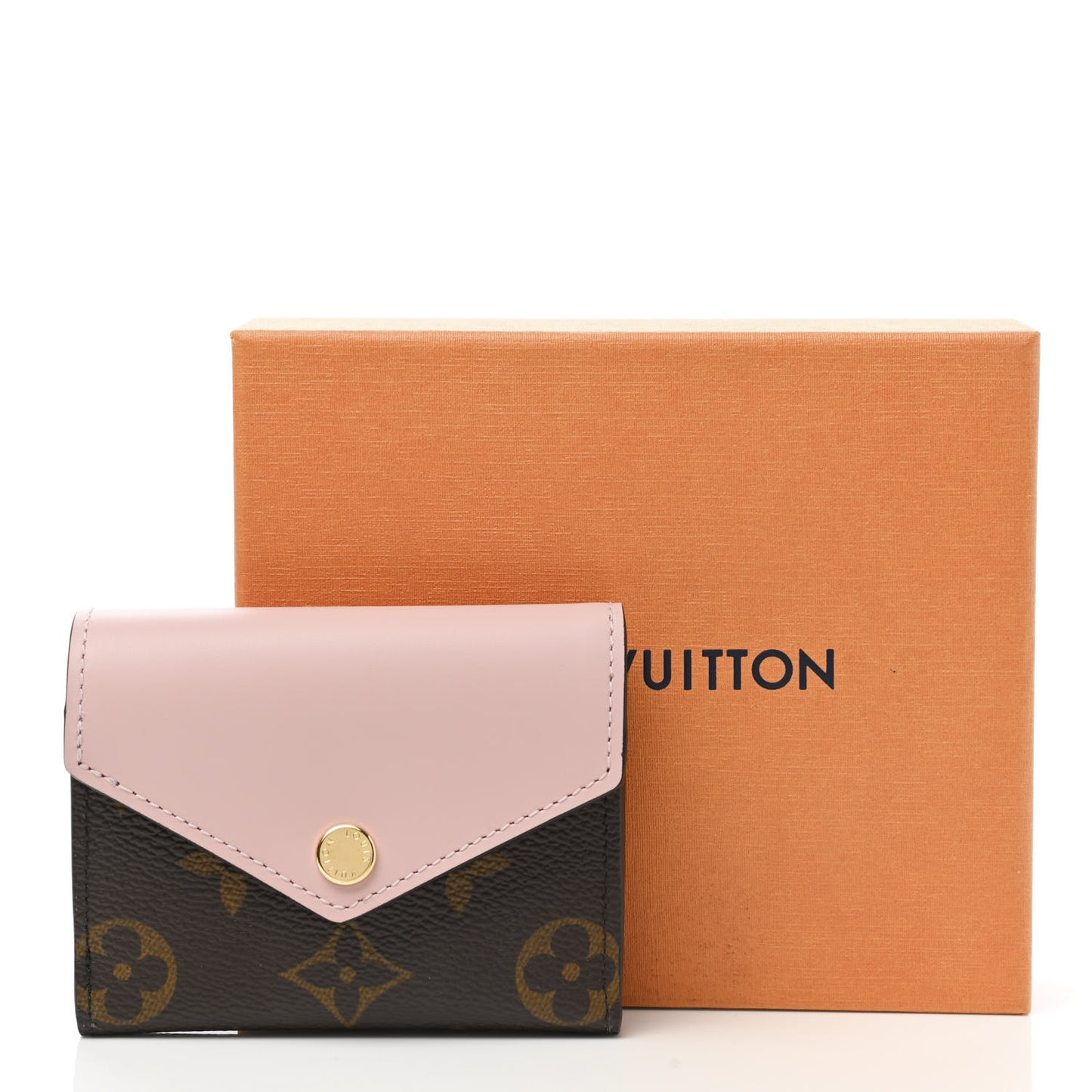 Monogram Zoe Wallet Rose Ballerine