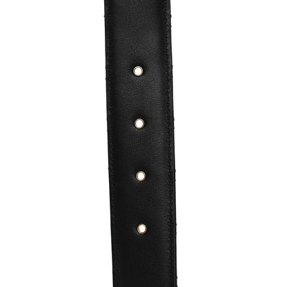 Chanel Calfskin Quilted CC Chain Belt 80 32 Black 5 of 6