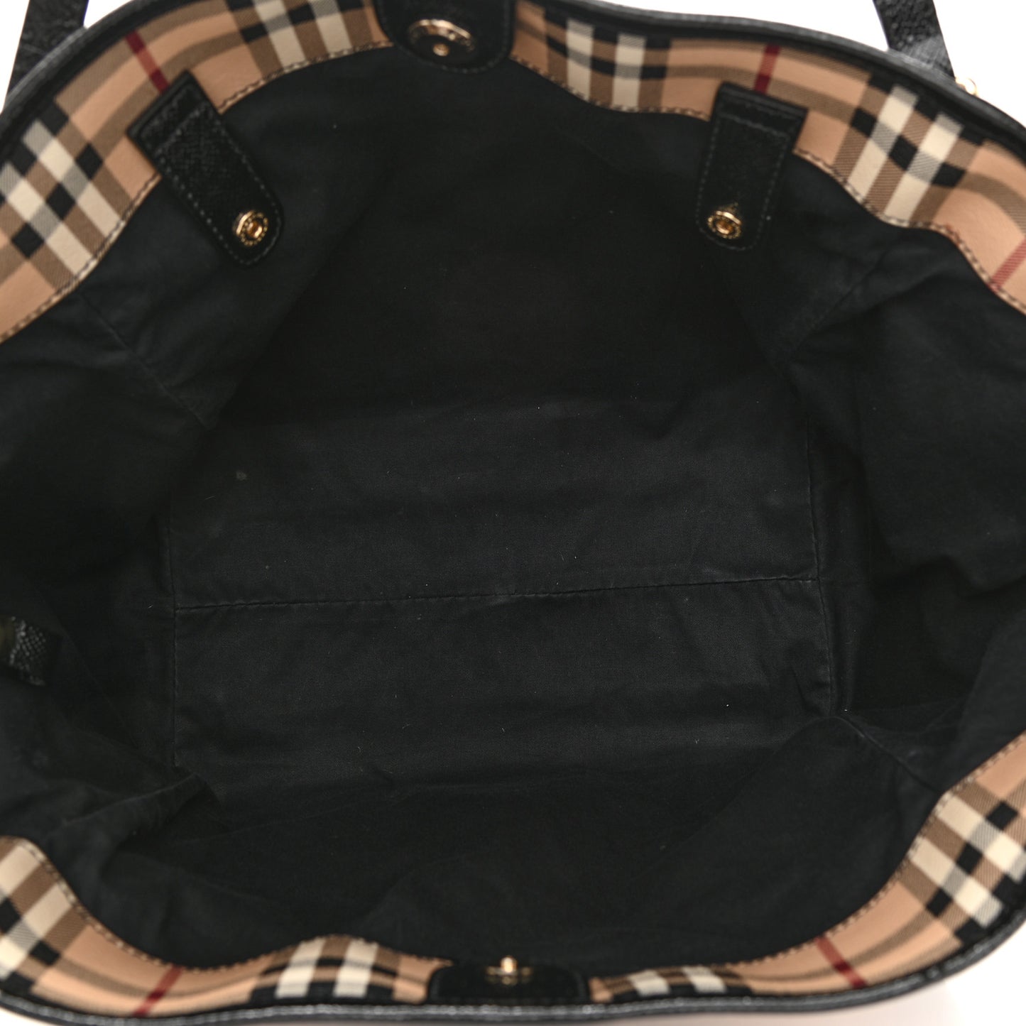 Haymarket Check Small Canterbury Tote Black