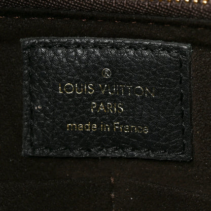 Louis Vuitton Calfskin Monogram Kimono Tote Black 6 of 10