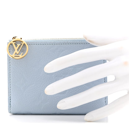 Louis Vuitton Empreinte Monogram Lisa Wallet Bleu Olympe 2 of 8