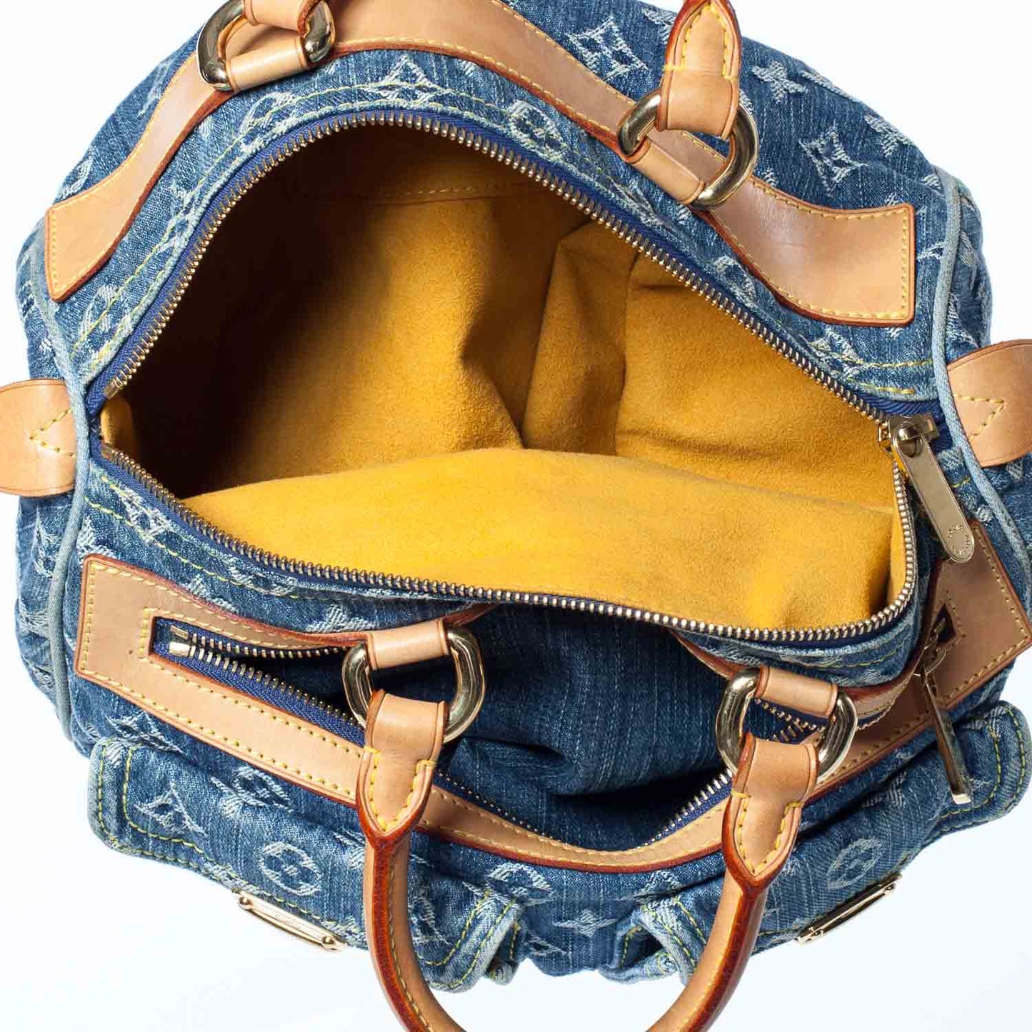 Monogram Denim Neo Speedy Blue