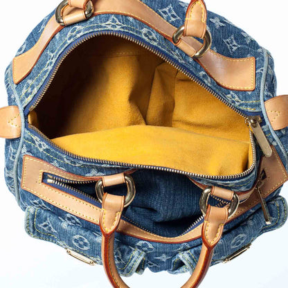 Louis Vuitton Monogram Denim Neo Speedy Blue 9 of 9