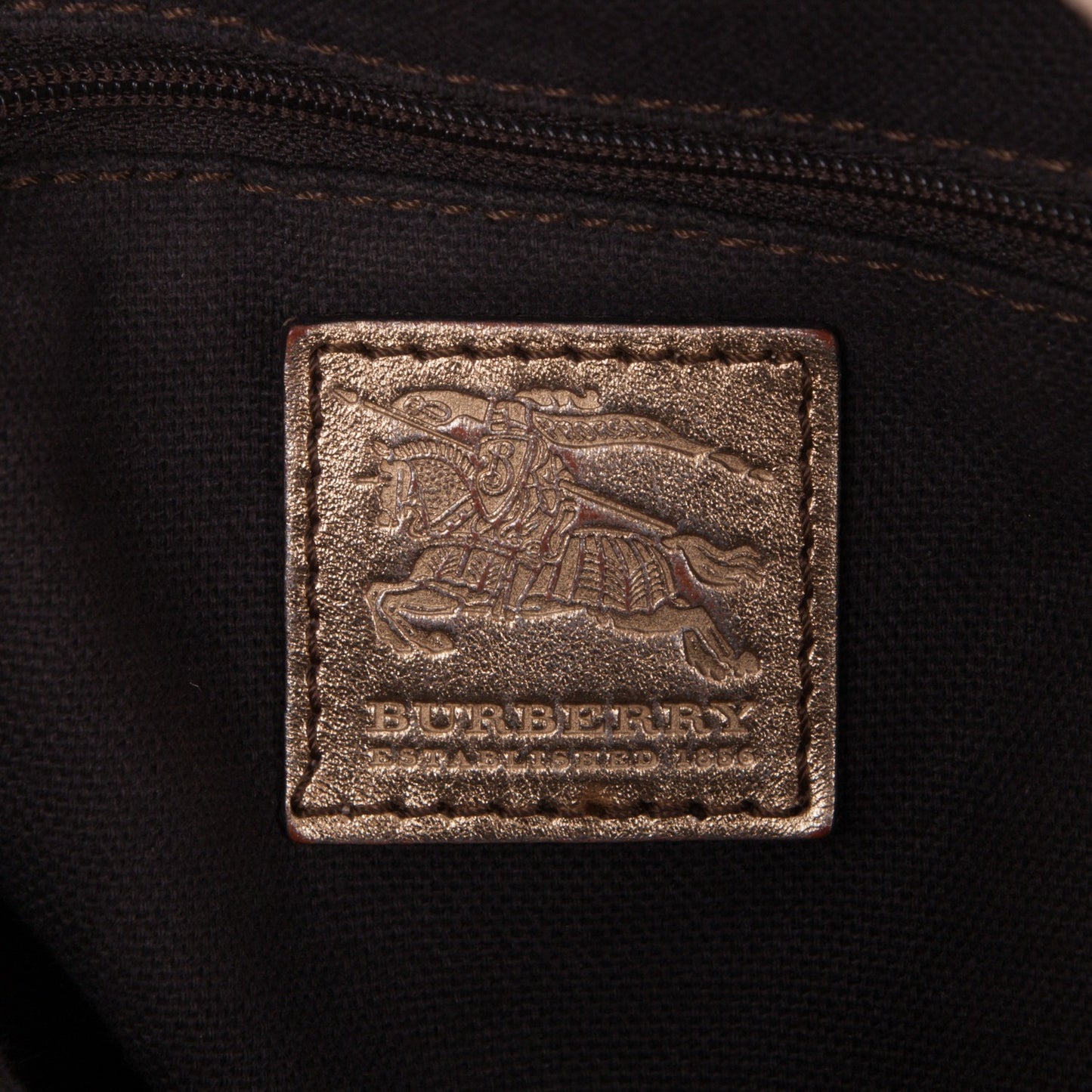 Haymarket Check Thornley Satchel Gold