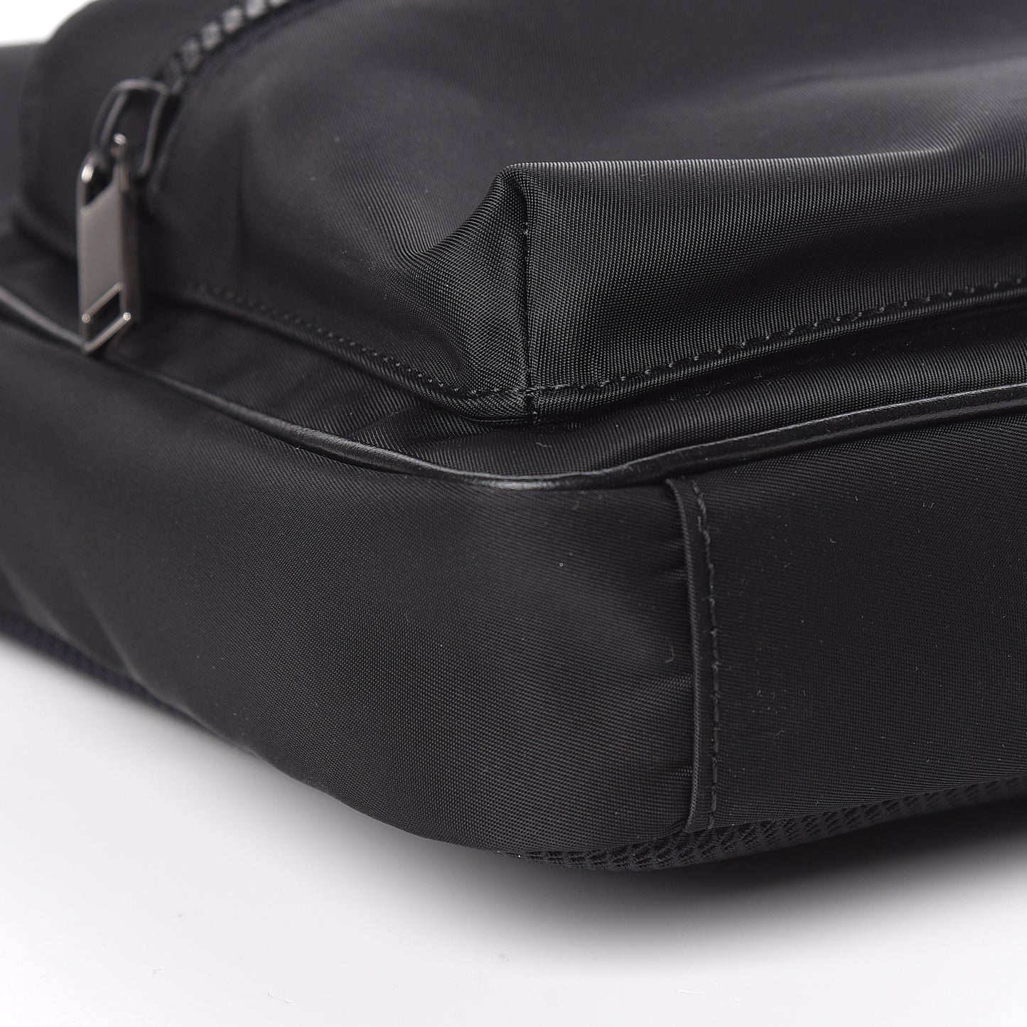 HOMME Nylon Shoulder Bag Black
