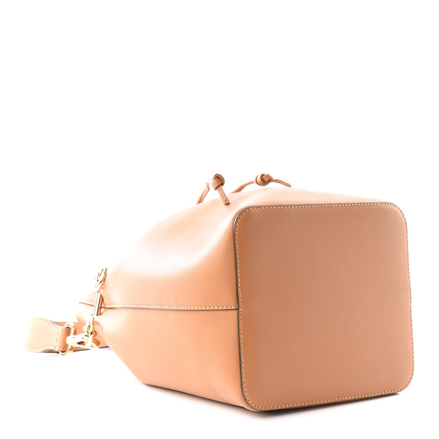 Fendi Vitello Grace Matte F is Fendi Grande Mon Tresor Bucket Bag Nocciola 3 of 13