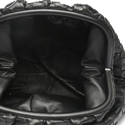 Bottega Veneta Nappa Maxi Intreccio The Pouch Oversized Clutch Black 5 of 10