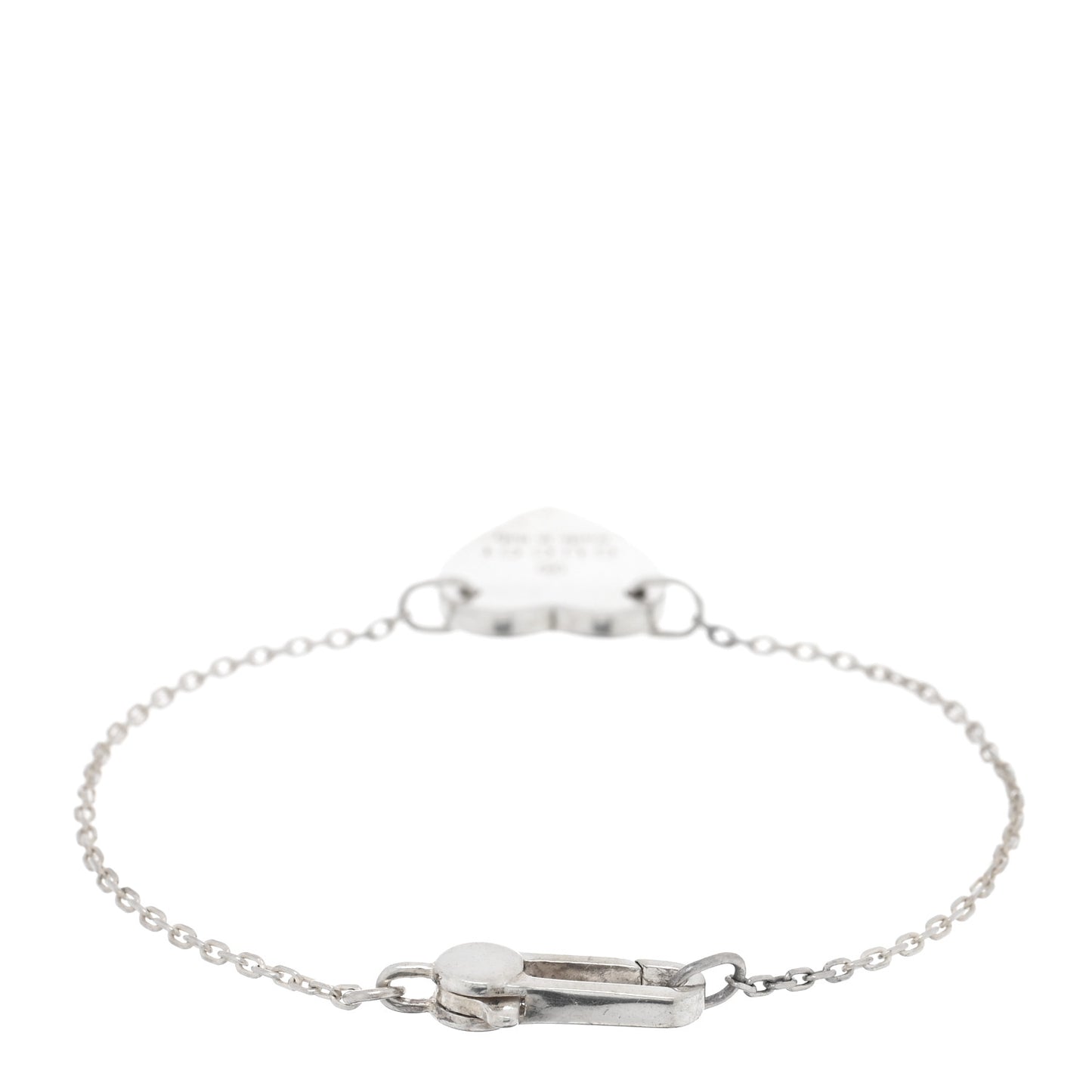 Sterling Silver Trademark Heart Bracelet