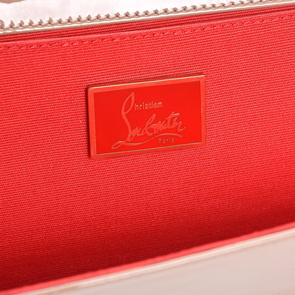 Christian Louboutin Patent Pigalle Clutch Nude 7 of 8