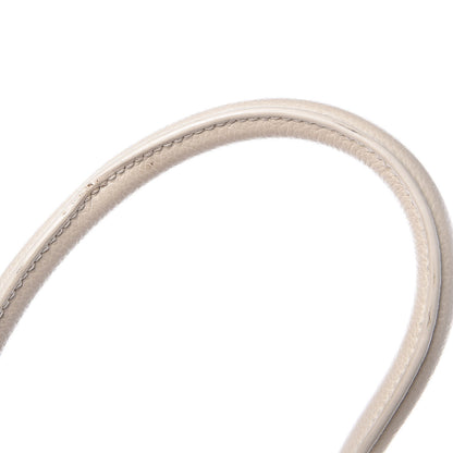 Saint Laurent Grained Calfskin Small Sac De Jour Dove White 11 of 17