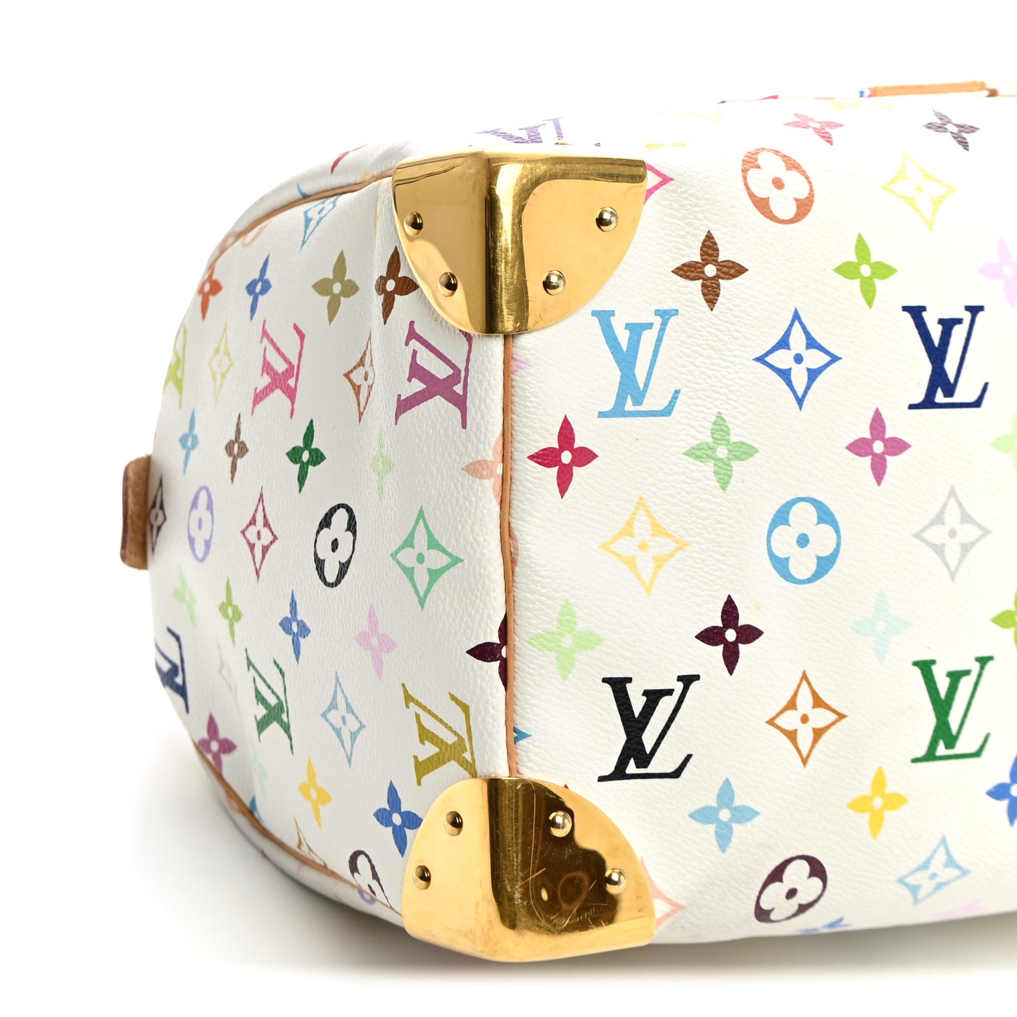 Monogram Multicolor Speedy 30 White