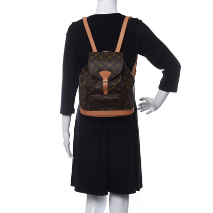 Louis Vuitton Monogram Montsouris MM Backpack 2 of 10