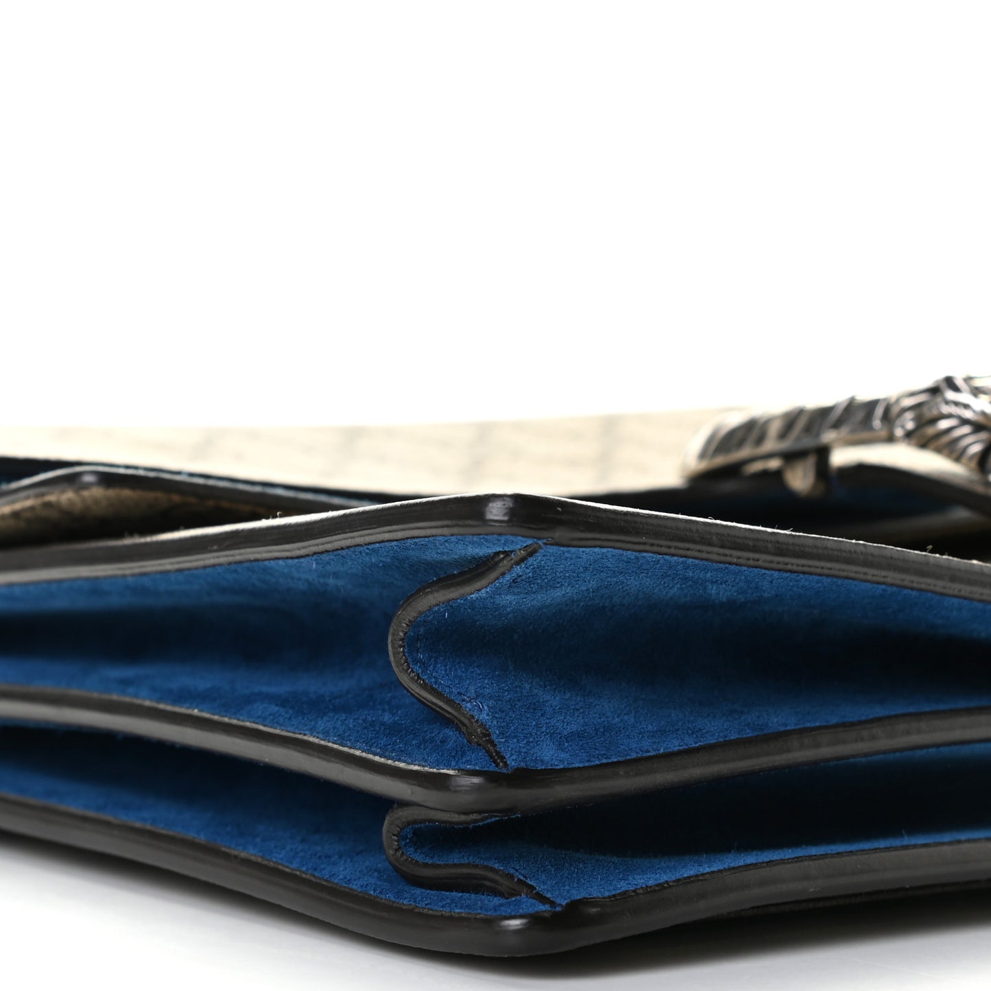 GG Supreme Monogram Medium Dionysus Shoulder Bag Blue