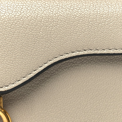 Christian Dior Goatskin Saddle Card Holder Corda 8 of 8