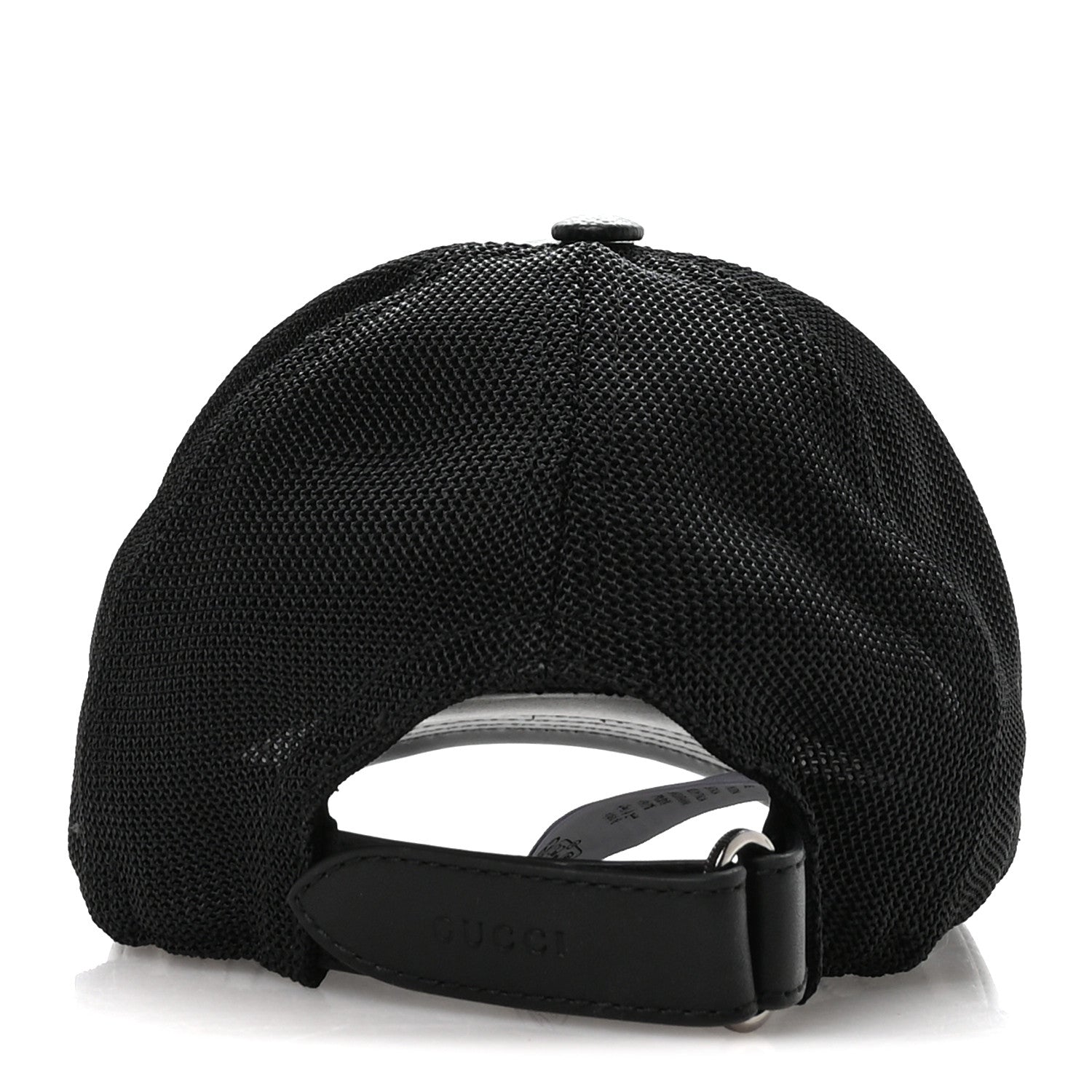 Gucci GG Supreme Monogram Baseball Hat S Black 1872863 – FASHIONPHILE