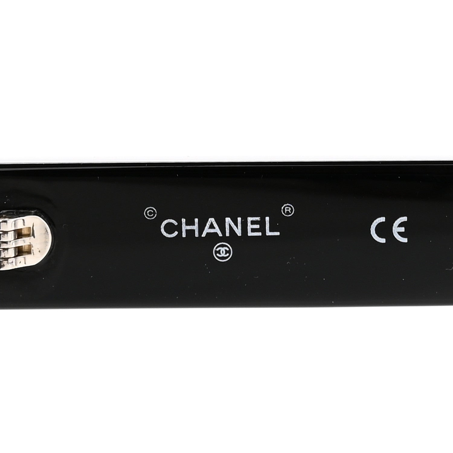 Chanel Acetate Metal Butterfly Sunglasses 71553A Black 5 of 8