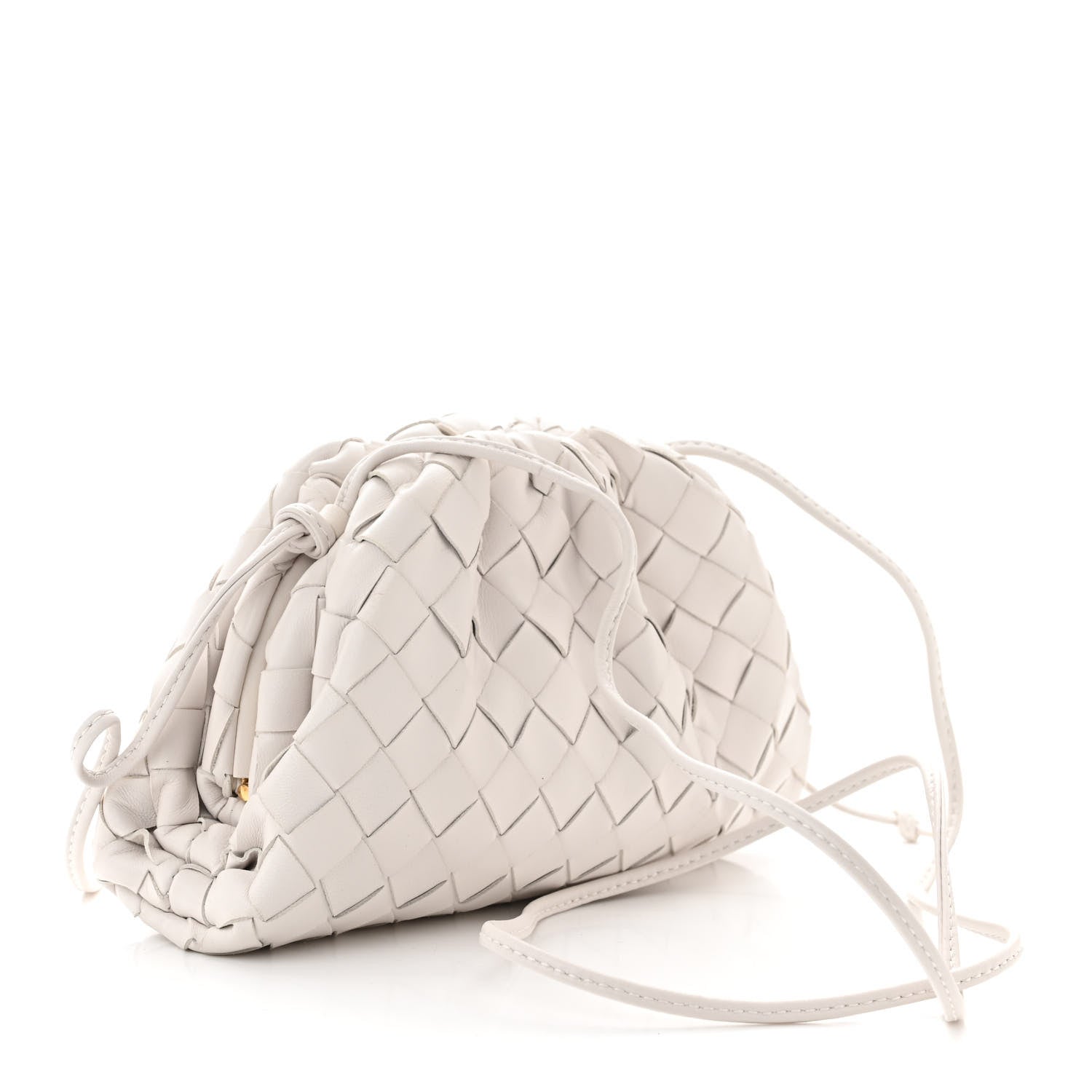 Bottega Veneta Nappa Intrecciato The Mini Pouch Chalk 3 of 10