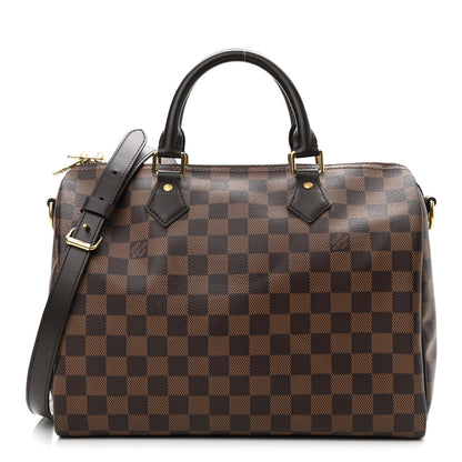 Louis Vuitton Damier Ebene Speedy Bandouliere 30 1 of 10