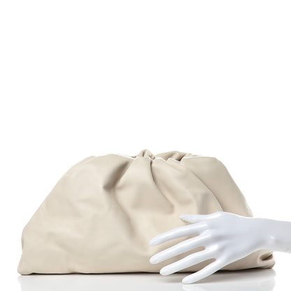 Bottega Veneta Smooth Butter Calf The Pouch Oversized Clutch Mist 2 of 10