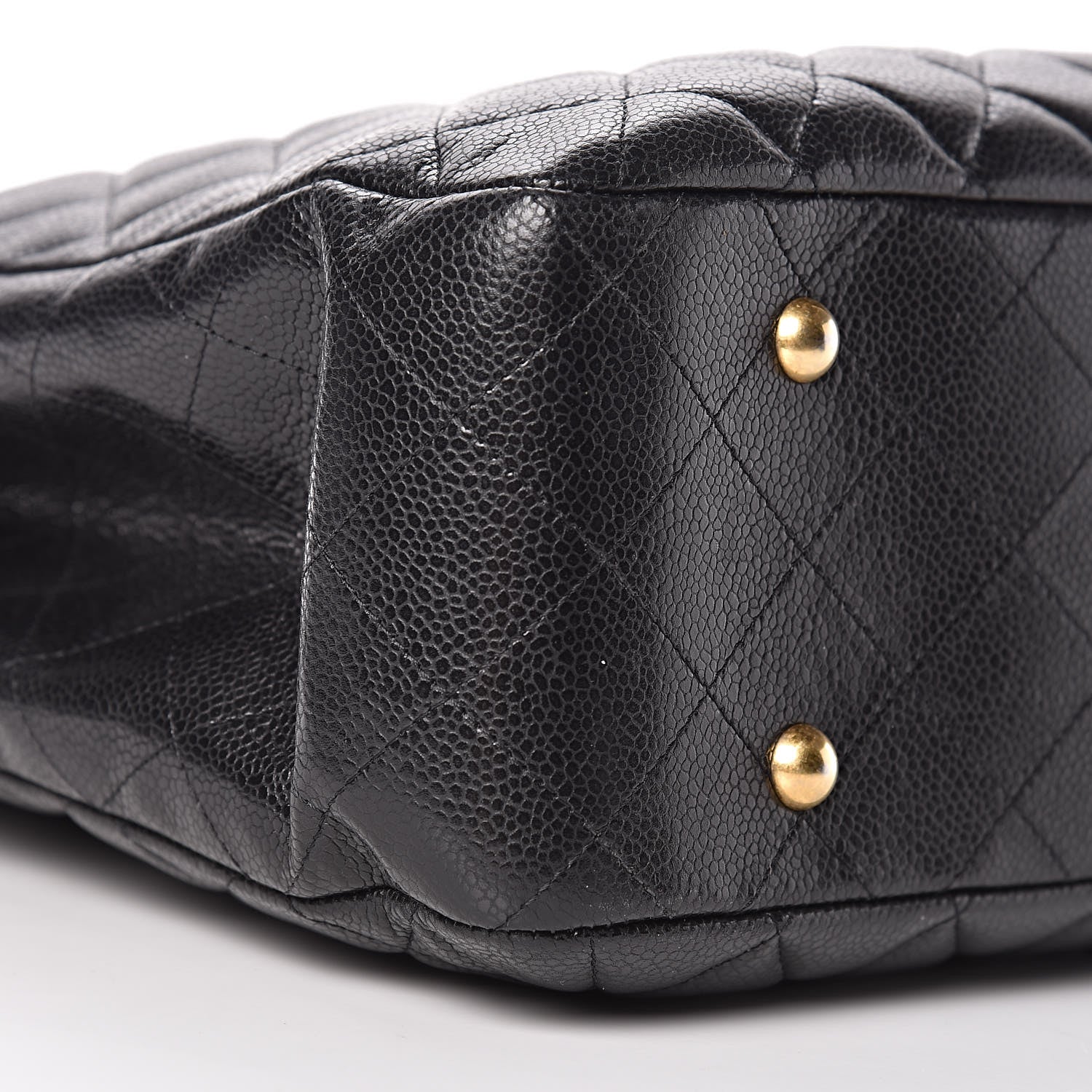 Chanel Caviar Quilted Large Classic Shopping Tote Black 9 of 13