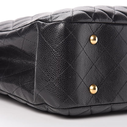 Chanel Caviar Quilted Large Classic Shopping Tote Black 9 of 13
