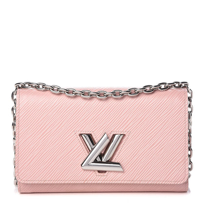 Louis Vuitton Epi Twist Chain Wallet Rose Ballerine 1 of 10