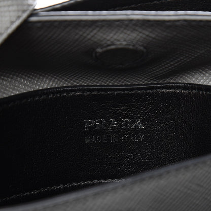 Prada Saffiano Cuir Large Double Bag Marmo 8 of 15