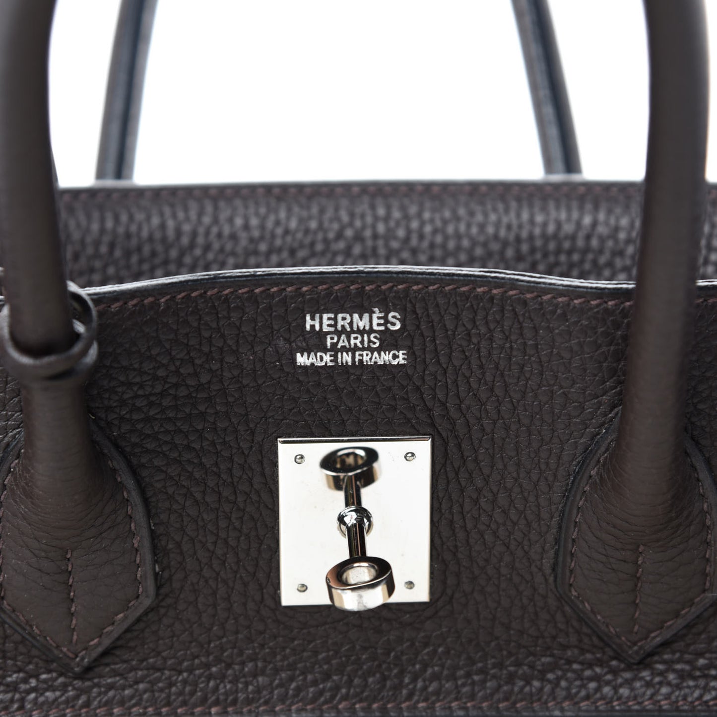 Taurillon Clemence Crinoline Birkin 35 Ebene
