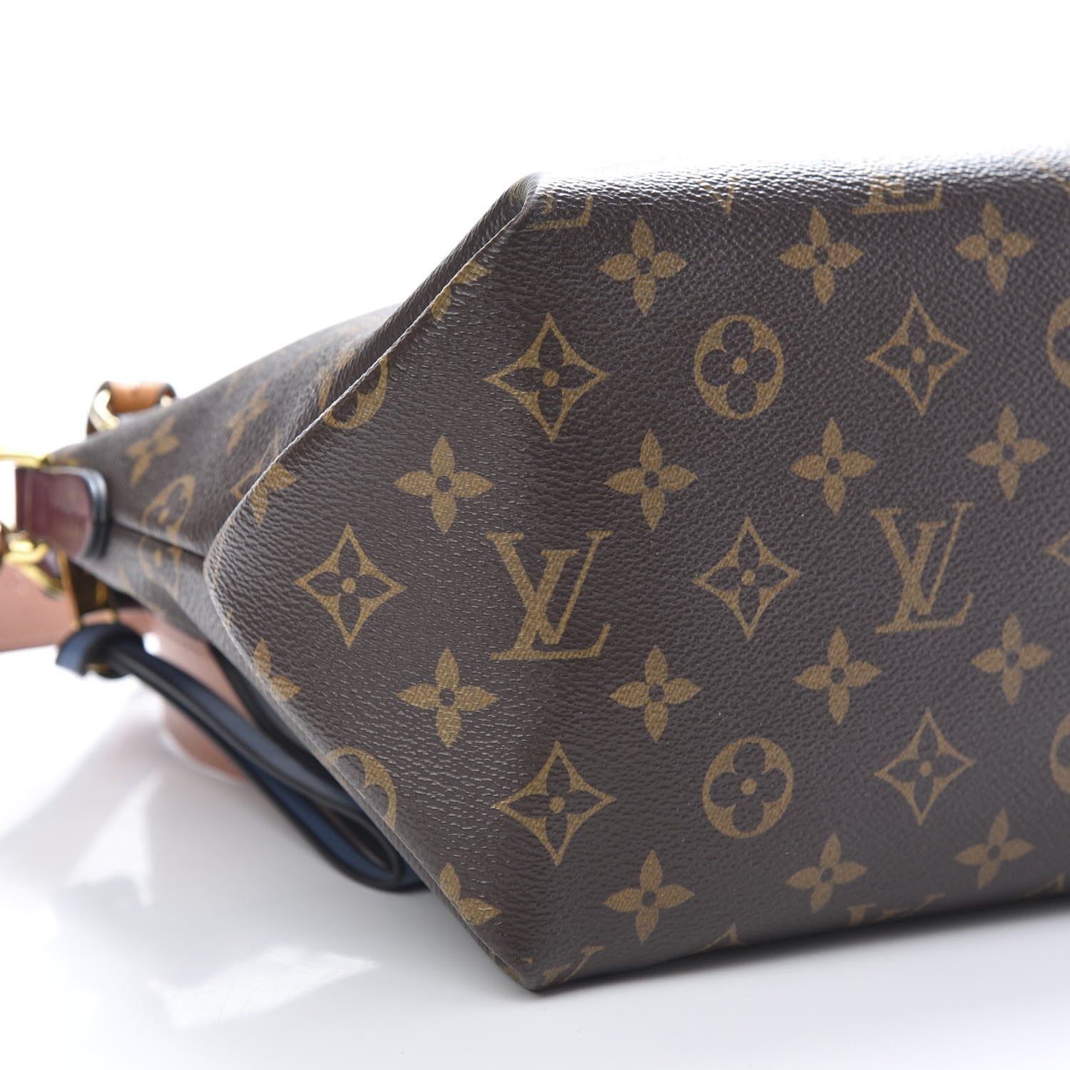 Louis Vuitton Monogram Beaubourg Hobo Mini Bordeaux Red Peach Safran Blue Jean Blue 9 of 11
