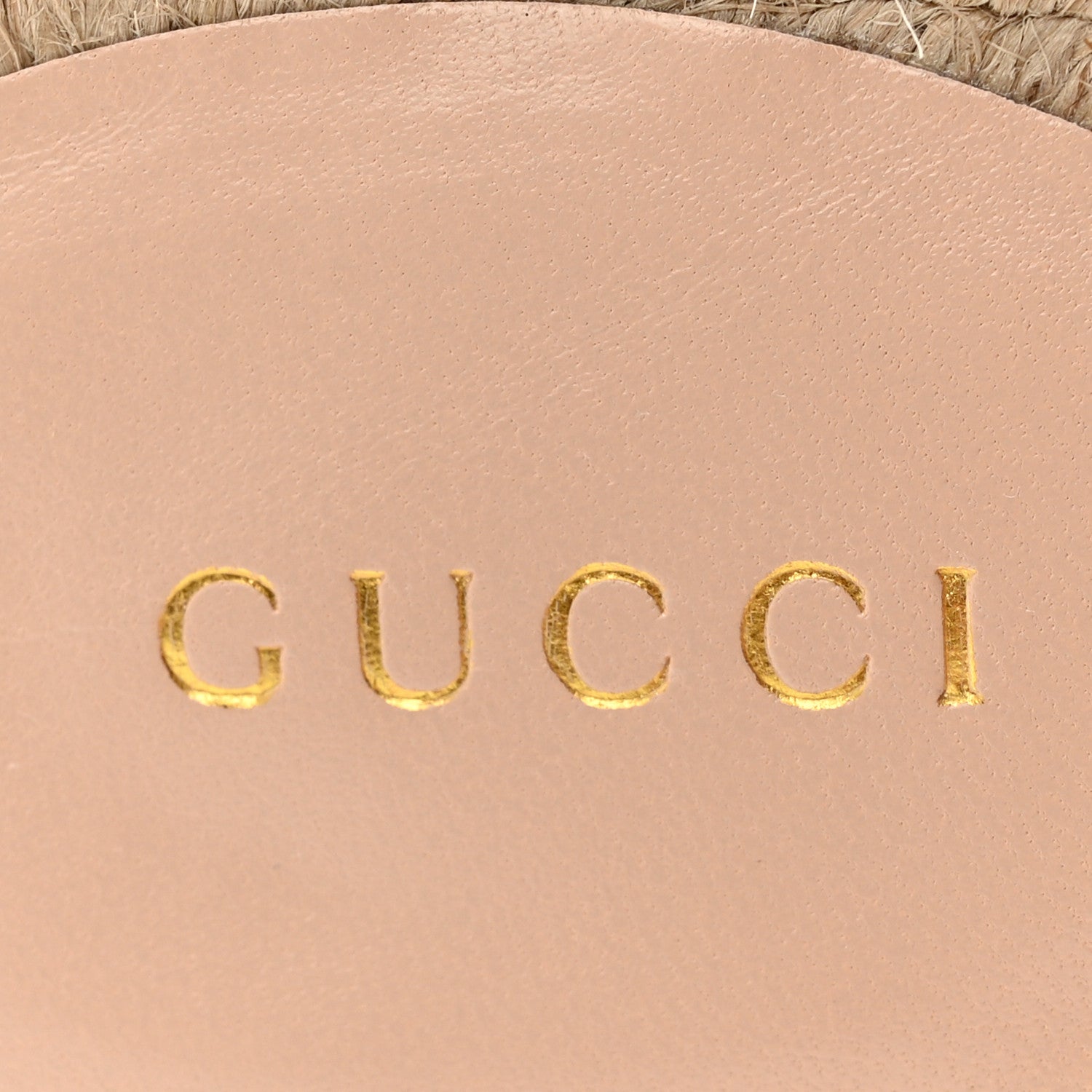 Gucci Nappa Matelasse Diagonal Floral Print GG Marmont Pilar Espadrille Slide Sandals 37.5 Ivory Pink 7 of 13