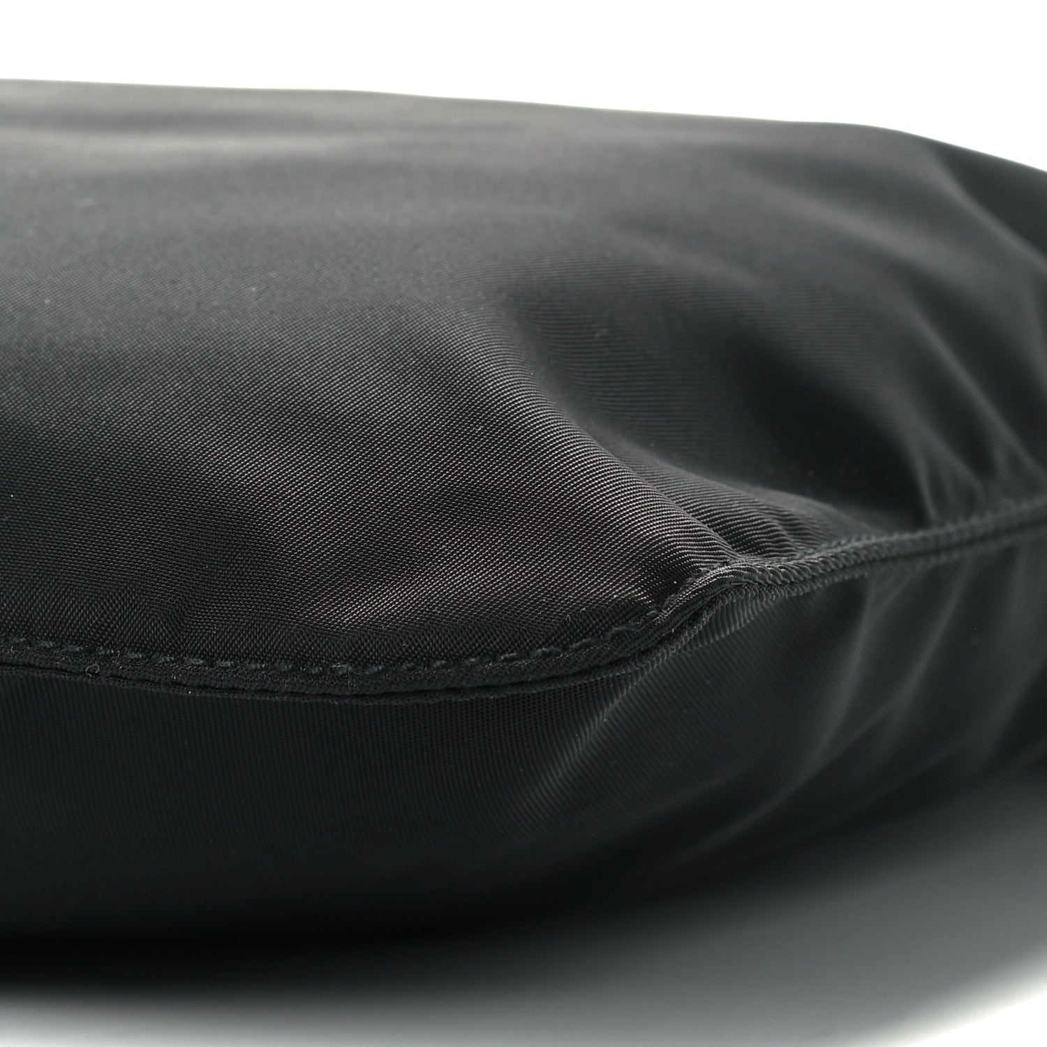 Prada Tessuto Nylon Saffiano Flat Messenger Bag Black 10 of 10