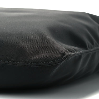 Prada Tessuto Nylon Saffiano Flat Messenger Bag Black 10 of 10