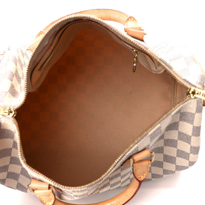 Louis Vuitton Damier Azur Speedy Bandouliere 30 5 of 12