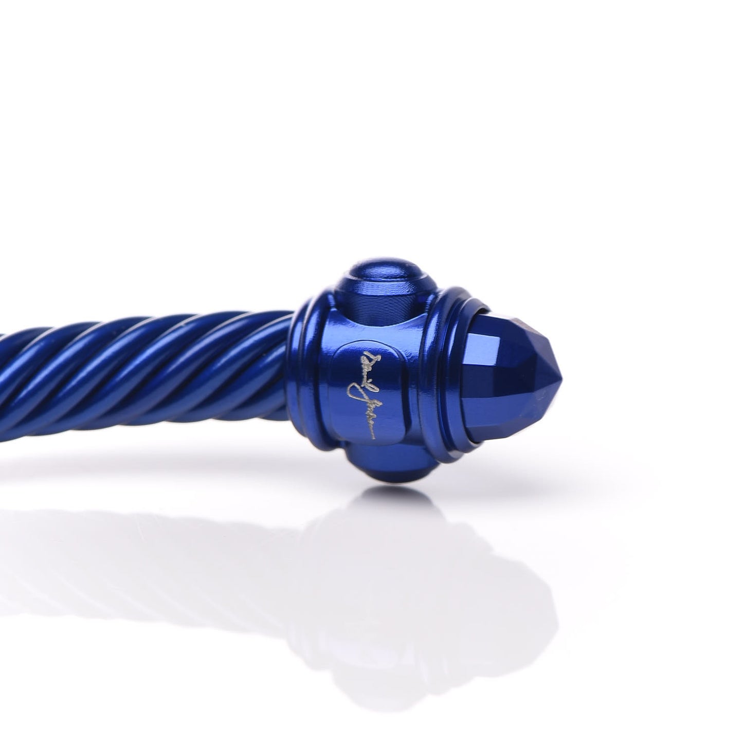 Aluminum 5mm Renaissance Bracelet Blue