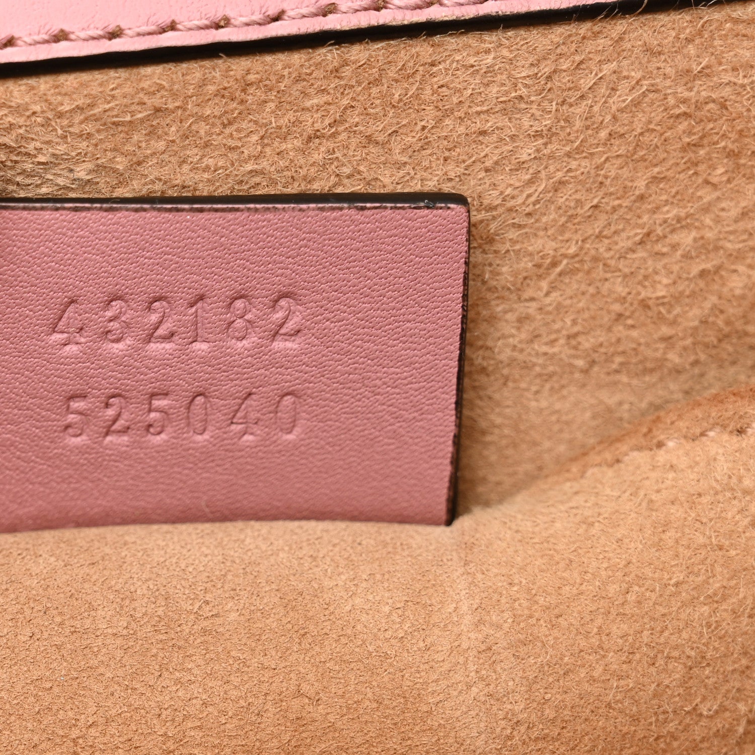 Gucci Calfskin Studded Small Padlock Shoulder Bag Carmine Rose 7 of 12