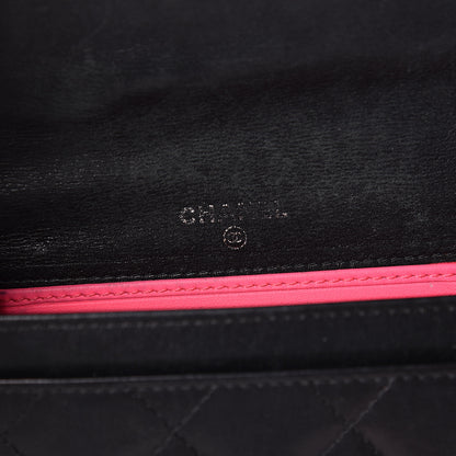 Chanel Calfskin Quilted Cambon Flap Wallet Black 6 of 15